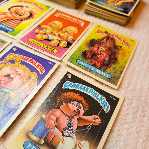 VINTAGE LOT OF 177 GARBAGE PAIL KIDS CARDS!! - Picture 2 of 16